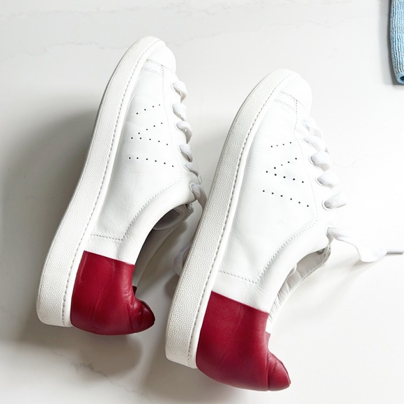 Vince Leather Sneakers - Picture 8 of 11